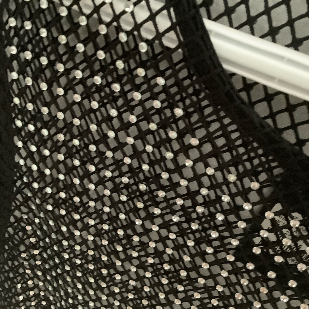 Garage Rhinestone Cropped Tank Top - Picture 5 of 9